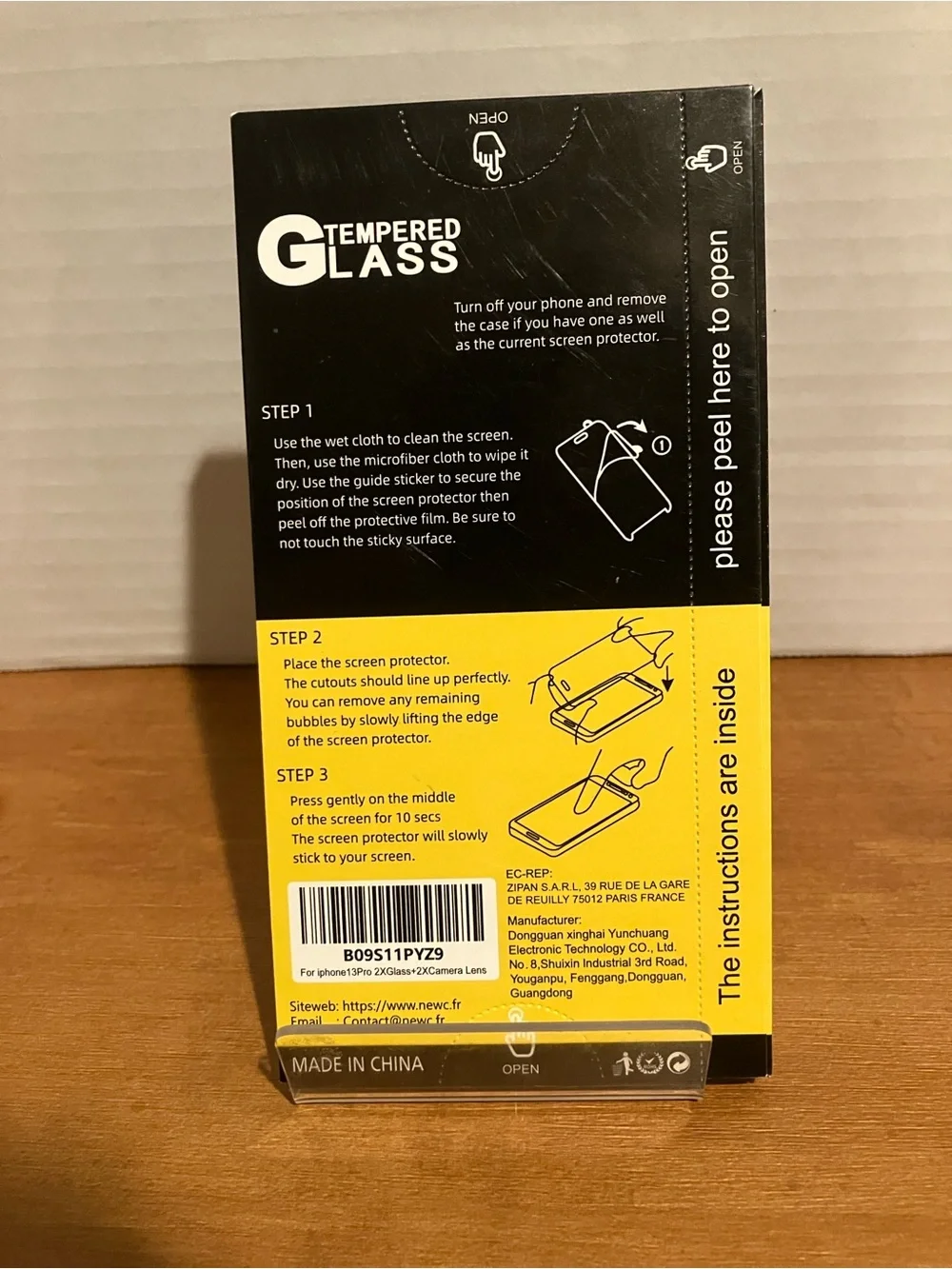 Tempered Glass Screen Protector - iPhone 13 Pro